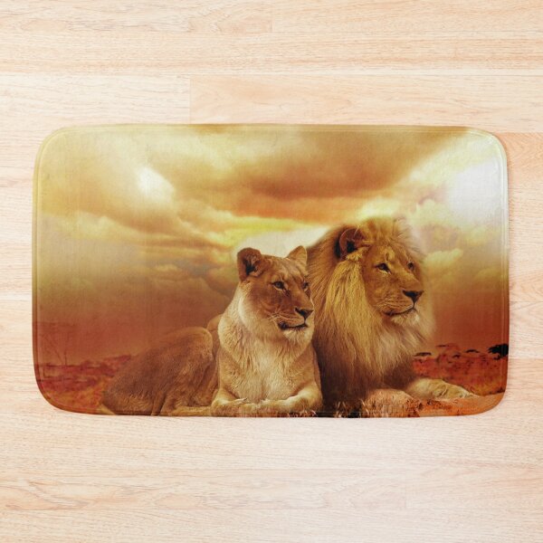 Item preview, Lion and Lioness designed and sold by Designs By Creation.