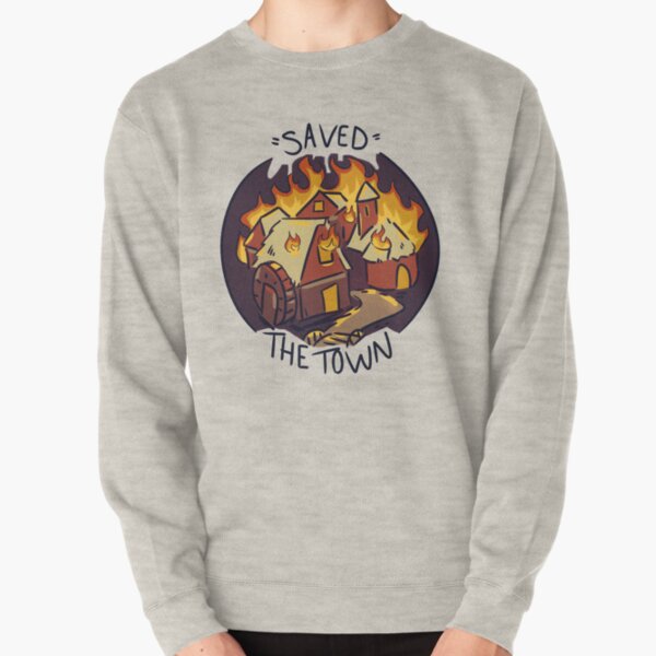D&D Burned Down the Town Pullover Sweatshirt
