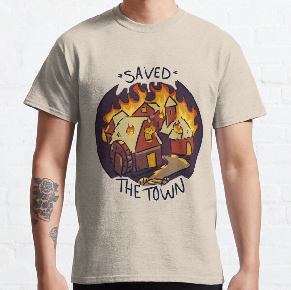 D&D Burned Down the Town Classic T-Shirt