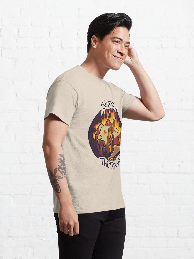 Alternative Ansicht von D & D hat die Stadt niedergebrannt Classic T-Shirt