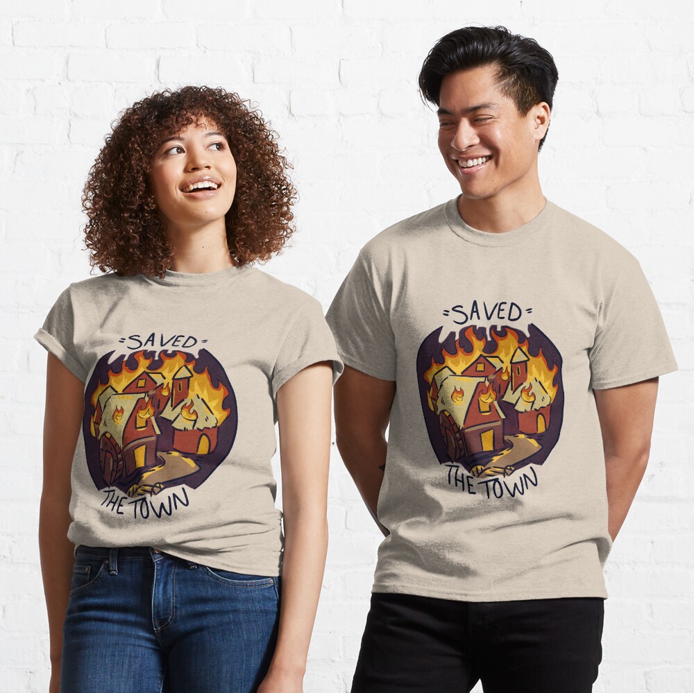 D & D hat die Stadt niedergebrannt Classic T-Shirt