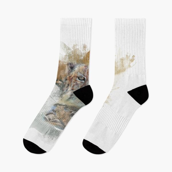 Item preview, Bobcat with grunge background designed and sold by RockCreek.