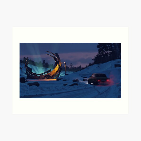 December Salvage Art Print