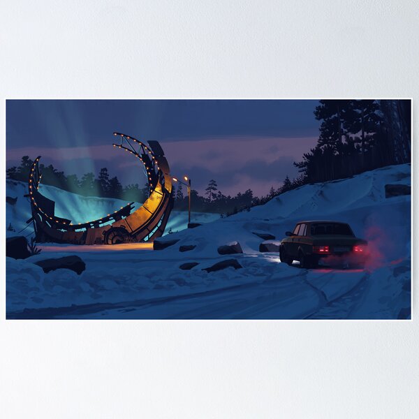 Item preview, December Salvage designed and sold by Simon Stålenhag.