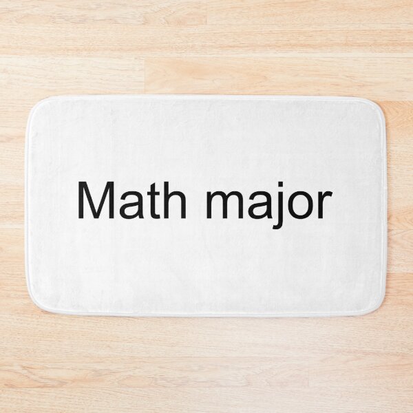 Item preview, Math major | White designed and sold by TreeSappy.