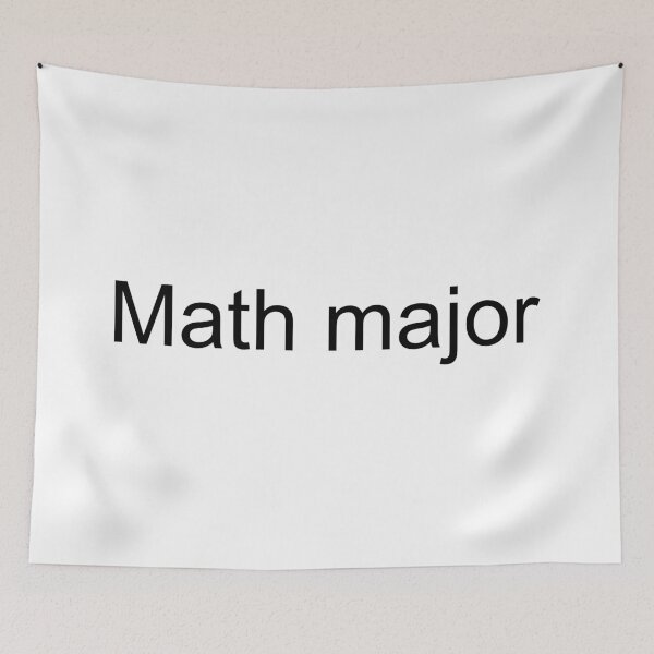 Item preview, Math major | White designed and sold by TreeSappy.