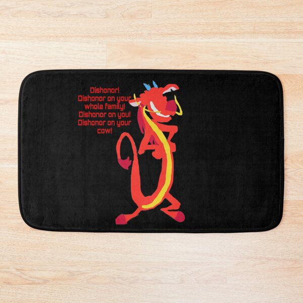 Item preview, Mushu dishonor  designed and sold by melodiruby.