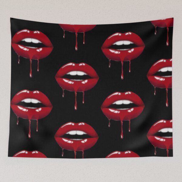 Item preview, Dripping lips  designed and sold by laiil.
