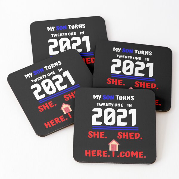 Item preview, Son 21, She Shed Here I Come designed and sold by stadia-60-west.