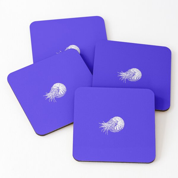Item preview, Nautilus White Print designed and sold by designsasstultd.