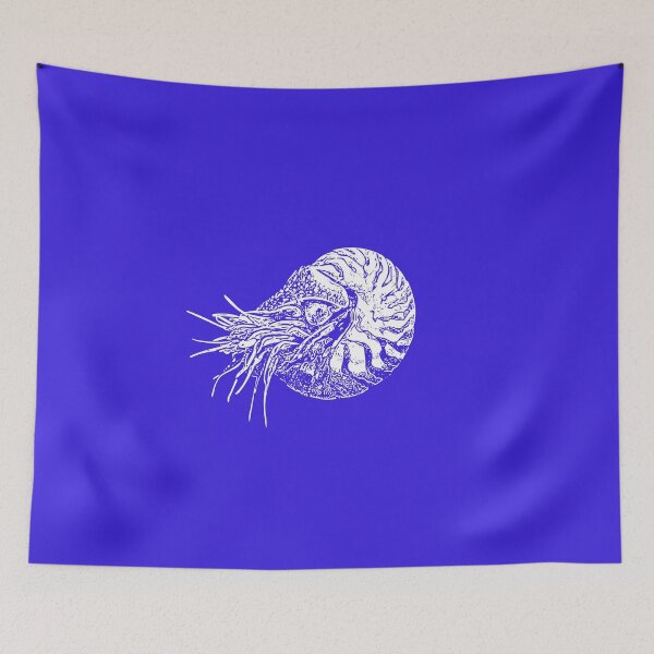 Item preview, Nautilus White Print designed and sold by designsasstultd.