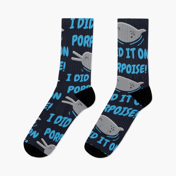 Item preview, I Did It On Porpoise Dolphin Pun designed and sold by d247.