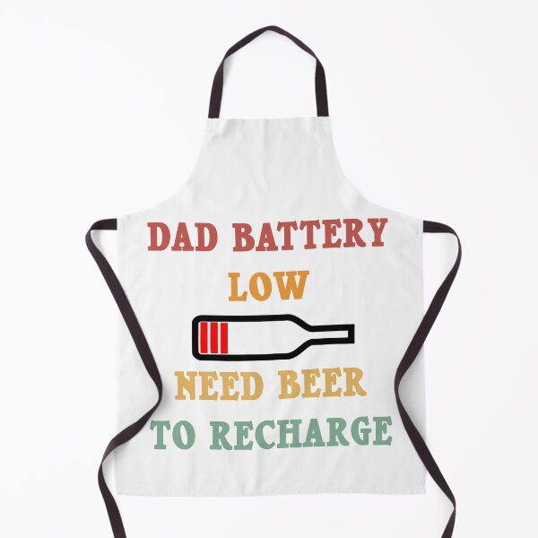 Item preview, Dad Battery Low Need Beer To Recharge Funny Dad Beer designed and sold by Andrea Lina.