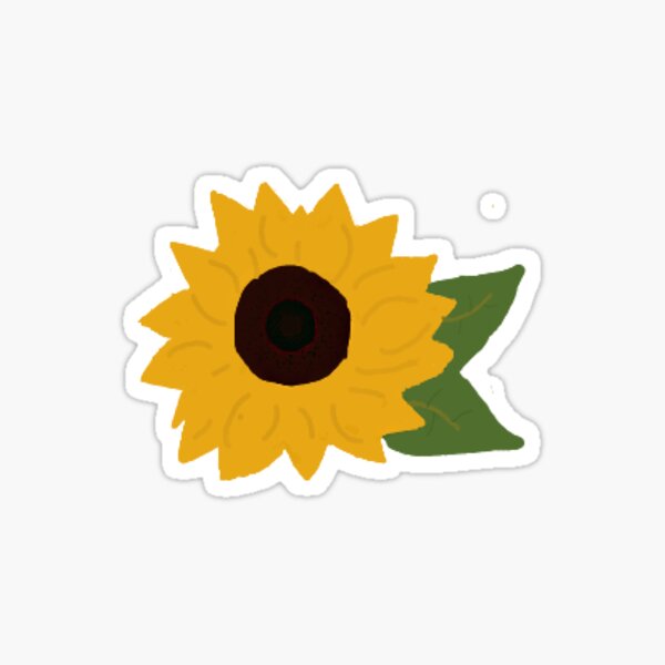 Tiny Sunflower Stickers | Redbubble