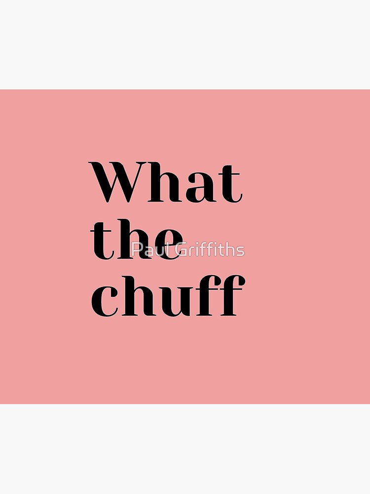 "What the chuff. Yorkshire Slang " Throw Blanket by BenchNation Redbubble