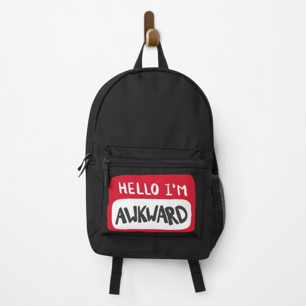 Item preview, Hello I’m Awkward Name Tag designed and sold by by-lauren.