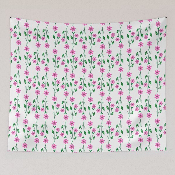 Aperçu de l'œuvre Conception mignonne de petite fleur rose créée et vendue par PatilDesigns.