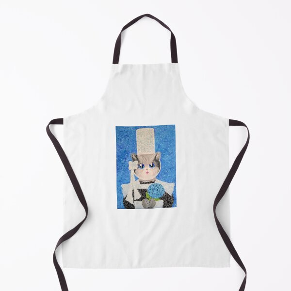 Item preview, Acrylic painting "Breton Cat Enora" on cotton canvas. designed and sold by oxanamustafina.