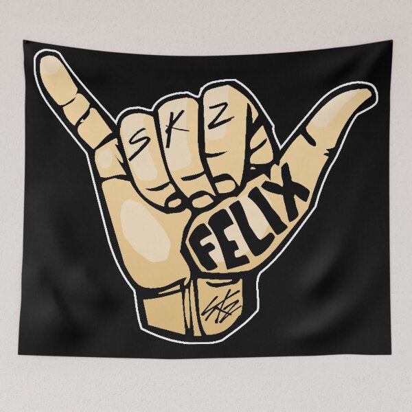 Item preview, STRAY KIDS Felix TATTOOS SHAKA Surfer Aussie Hand Gesture designed and sold by SugarSaint.