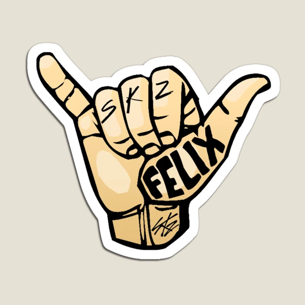 STRAY KIDS Felix TATTOOS SHAKA Surfer Aussie Hand Gesture