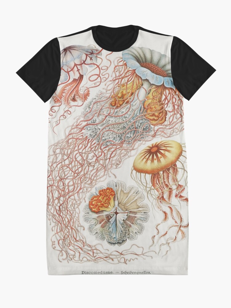 Alternate view of Marine Life Graphic T-Shirt Dress