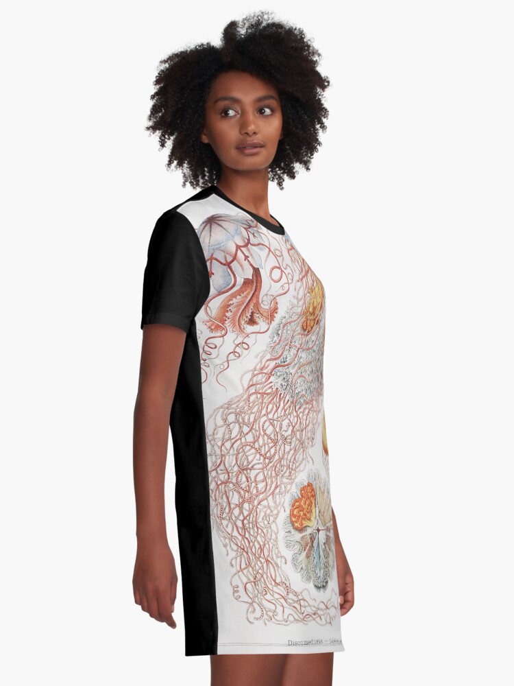 Alternate view of Marine Life Graphic T-Shirt Dress