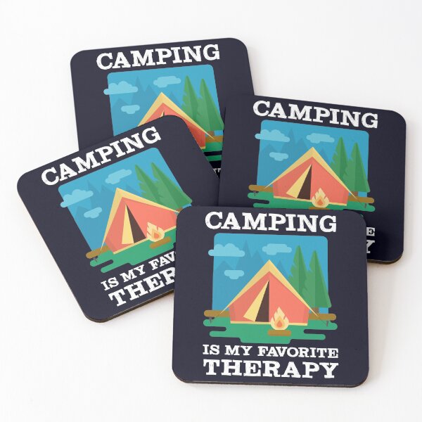 Item preview, Camping is my favourite Therapy designed and sold by mmos.