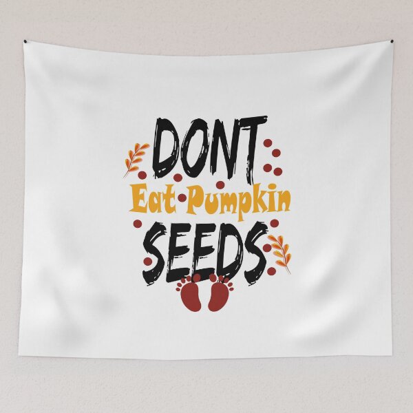 Item preview, Dont Eat Pumpkin Seeds / Maternity , Pumpkin Maternity for halloween, Funny Maternity , Halloween Maternity , Pregnancy Announcement / women gift idea designed and sold by Chamssou.