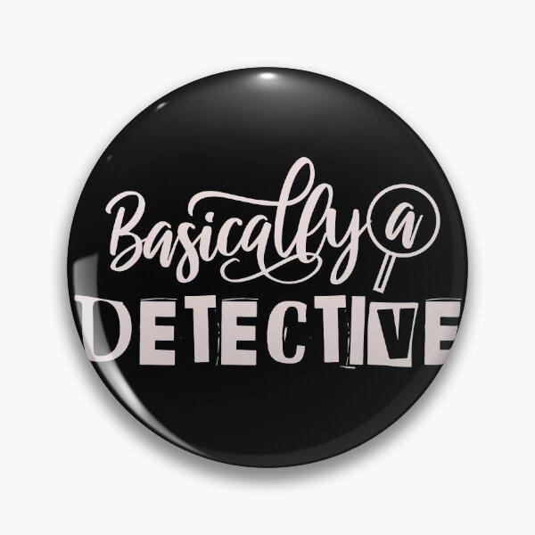 Item preview, Basically a Detective True Crime designed and sold by whereismyrobot.