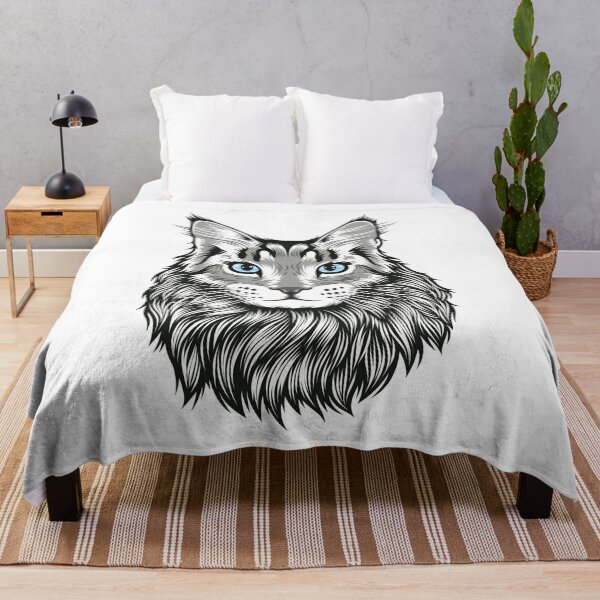 Aperçu de l'œuvre Chat Maine Coon créée et vendue par Sasha-Arts.