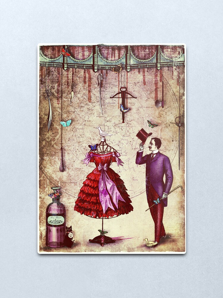 Alternate view of love and other fairy tales Metal Print