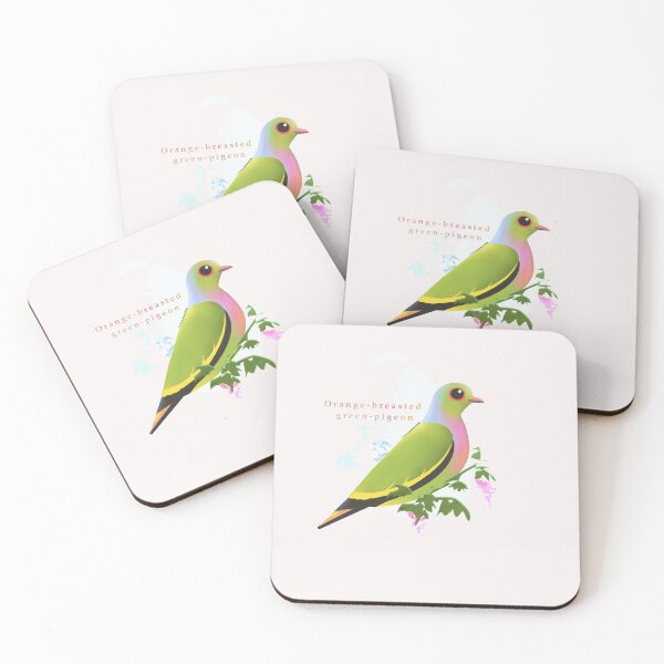 Item preview, Orange Breasted Green Pigeon from Sri Lanka designed and sold by Artworld3.
