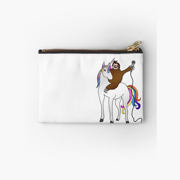Item preview, Sloth riding a Unicorn Ready For Karaoke designed and sold by MelindaLedsome.