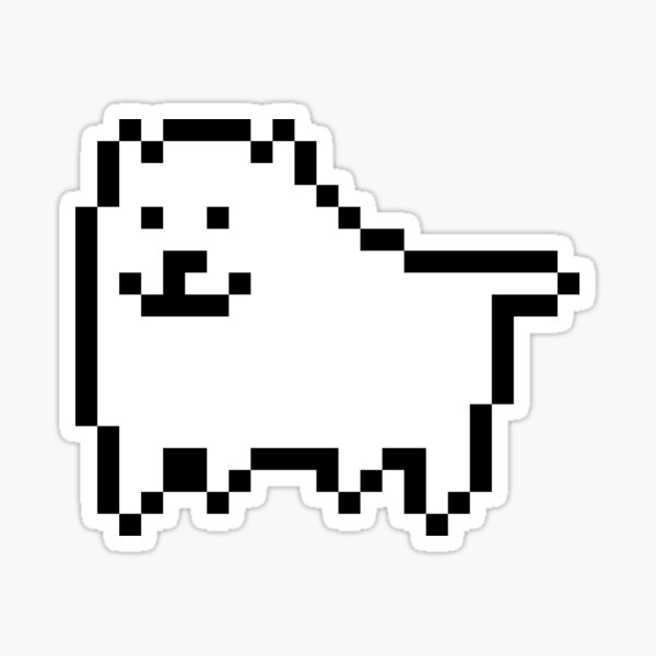 UNDERTALE Annoying Dog Enamel Lapel Pin 