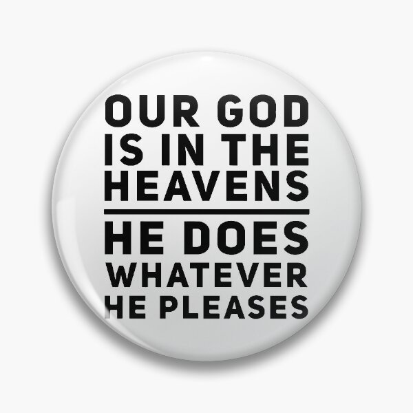 Item preview, Our God is in the Heavens designed and sold by HalpinDesign.