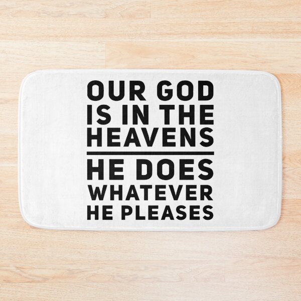 Item preview, Our God is in the Heavens designed and sold by HalpinDesign.