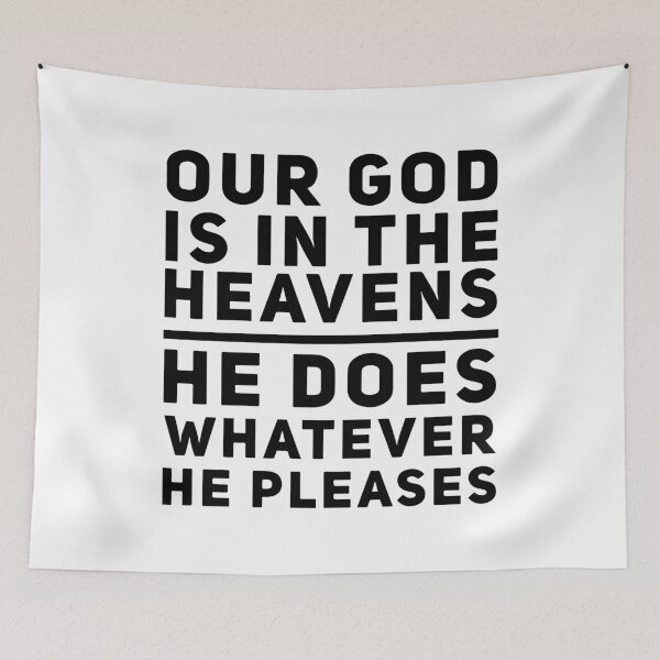 Item preview, Our God is in the Heavens designed and sold by HalpinDesign.