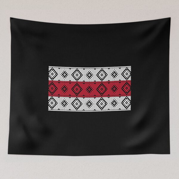 Item preview,  BELARUS FLAG Belarusian Ornament designed and sold by MagicBoutique.