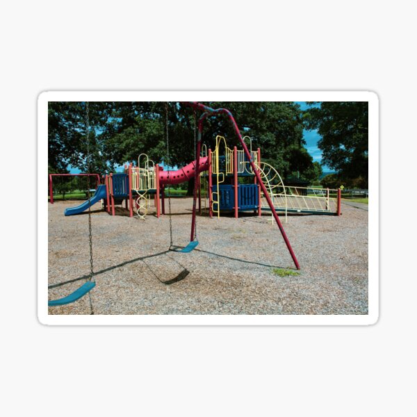 At the Park XIX Sticker