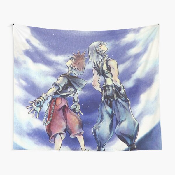 Kingdom Hearts CoM - Artwork Tapestry