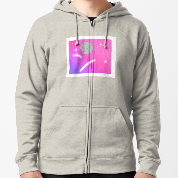 Bi Spacescape Zipped Hoodie