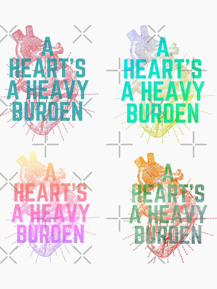 Un corazón es una carga pesada. de Averageconsumer