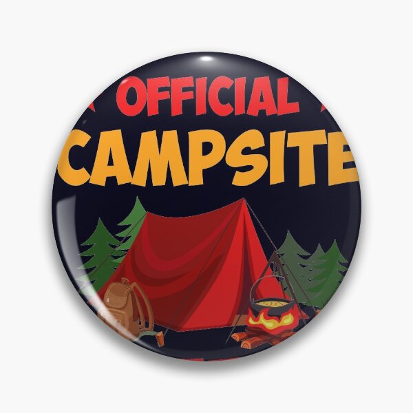 Item preview, Official campsite Beer tester Camping hobby designed and sold by mmos.