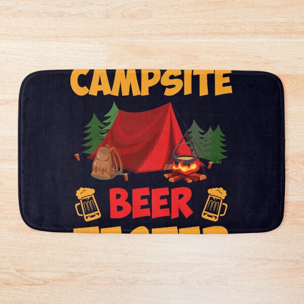 Item preview, Official campsite Beer tester Camping hobby designed and sold by mmos.
