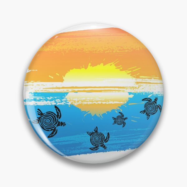 Item preview, Turtles in the Sunset designed and sold by DidouAndLique.