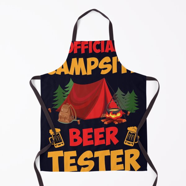 Item preview, Official campsite Beer tester Camping hobby designed and sold by mmos.