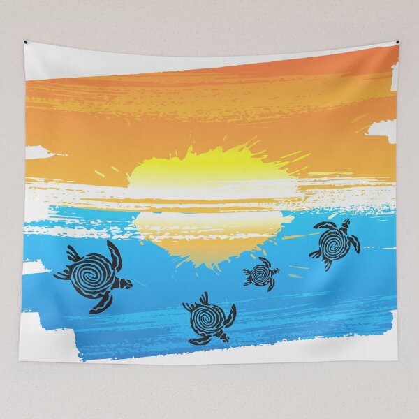 Item preview, Turtles in the Sunset designed and sold by DidouAndLique.