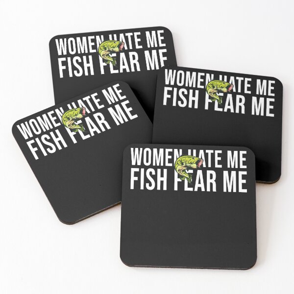 Item preview, Women hate me Fish fear me designed and sold by SusanneFurst.