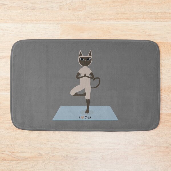 Item preview, Yoga cat Vrksasana designed and sold by uncutcreations.