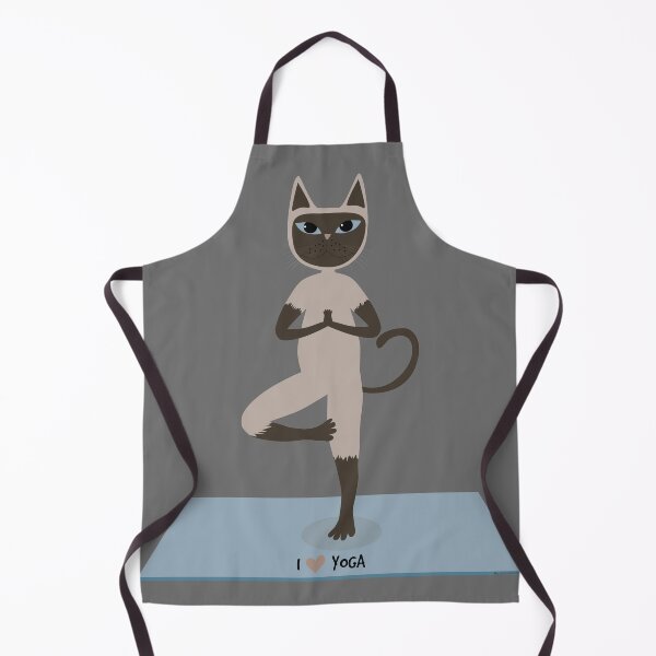 Item preview, Yoga cat Vrksasana designed and sold by uncutcreations.